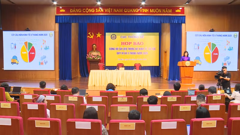 Ngày 6/10, Cục Thống kê, Bộ Tài chính đã tổ chức họp báo tại Hà Nội.