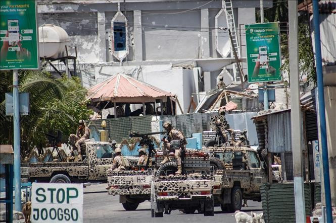 Lực lượng an ninh Somalia được triển khai tại thủ đô Mogadishu. Ảnh (tư liệu): THX/TTXVN