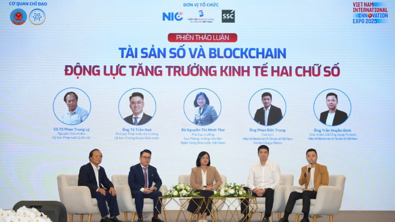 Diễn đàn “Thị trường tài sản số: Từ xu hướng tới bứt phá” tổ chức ngày 2/10 tại Hà Nội.