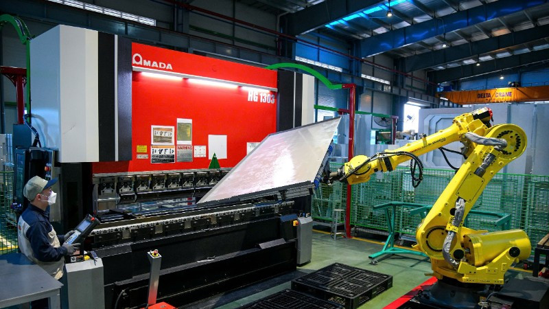 Thu hút đầu tư nước ngoài tiếp tục tăng cao trong 6 tháng đầu năm 2025. (Ảnh: THÀNH ĐẠT)