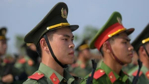 Những giọt mồ hôi trên thao trường.