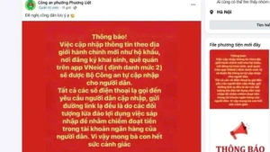 Công an phường Phương Liệt (Hà Nội) thông tin cảnh báo người dân cảnh giác trước chiêu trò mới của các đối tượng lừa đảo.