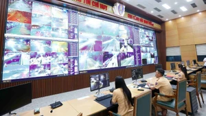 Trung tâm chỉ huy Cục Cảnh sát giao thông.