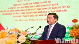 Bộ trưởng Xây dựng Trần Hồng Minh phát biểu tại buổi lễ.