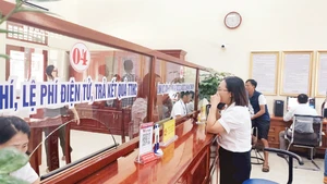 Trung tâm hành chính công xã Giao Ninh.