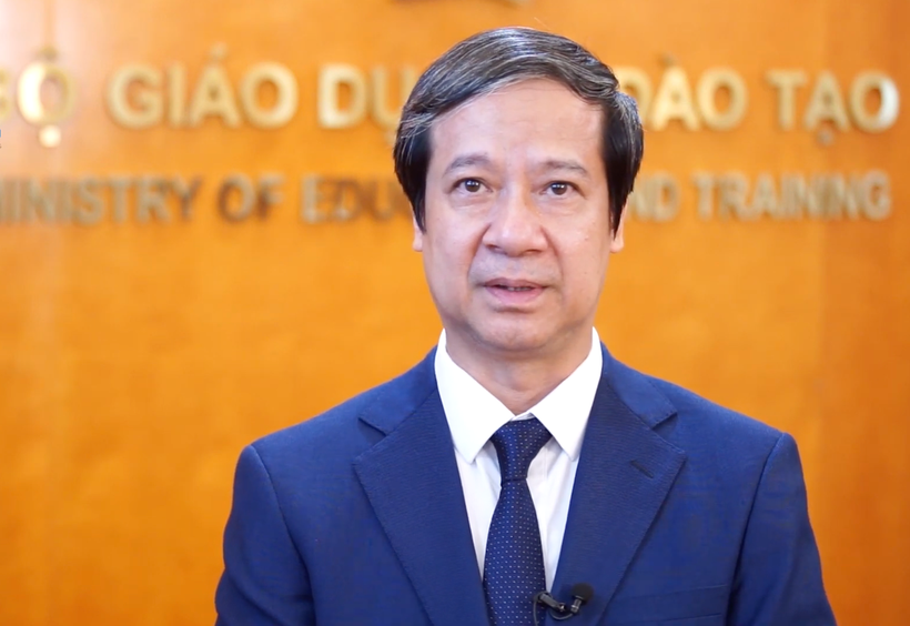 Bộ trưởng Giáo dục và Đào tạo Nguyễn Kim Sơn 