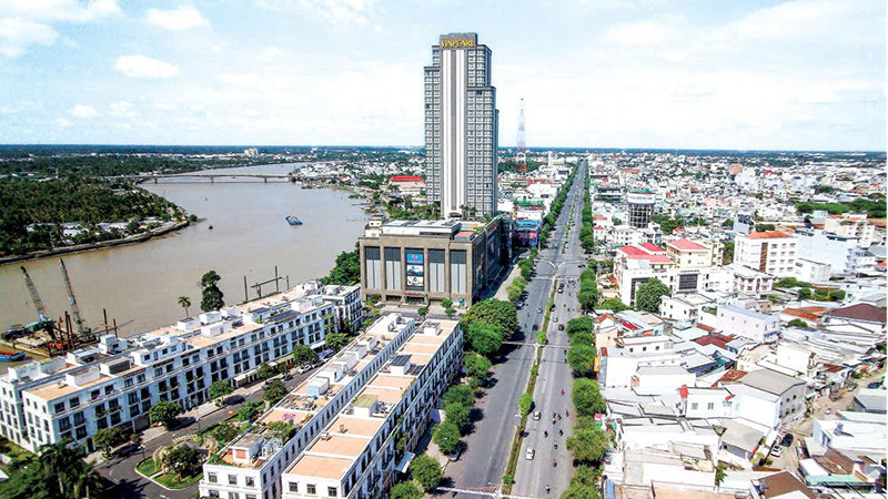 Một góc thành phố Cần Thơ.