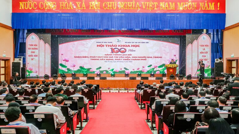 Quang cảnh hội thảo. (Ảnh: PHONG NGUYÊN) 