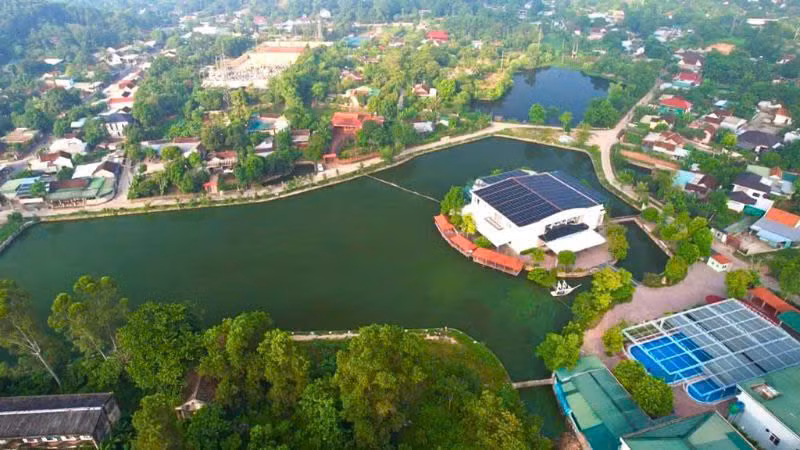 Hồ Thung Mây, điểm đến hấp dẫn ở Quỳ Hợp (Nghệ An)