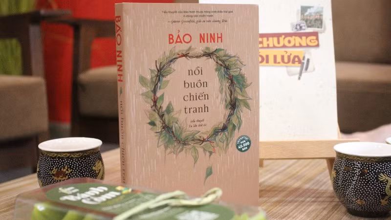 Tác phẩm "Nỗi buồn chiến tranh" xuất hiện trong dự án "Văn chương khói lửa".