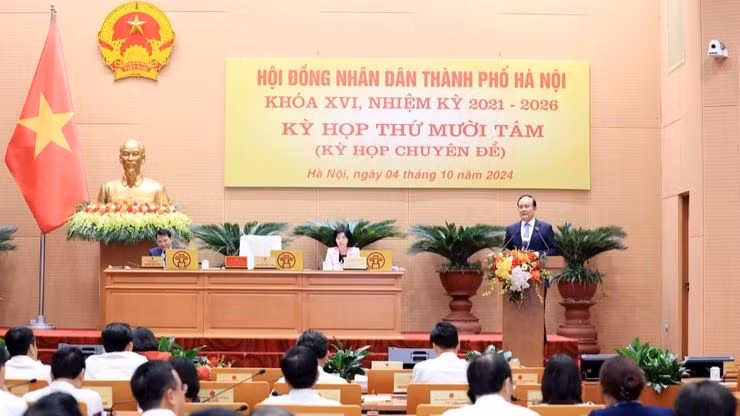 Kỳ họp chuyên đề của Hội đồng nhân dân thành phố Hà Nội sẽ được tổ chức vào ngày 19/11.