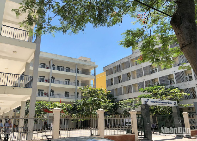 Trường trung học phổ thông chuyên Khoa học Tự nhiên (Ảnh minh hoạ: VIỆT DŨNG)