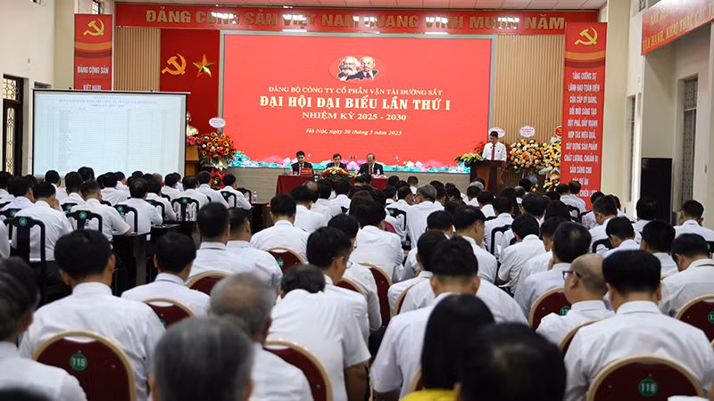 Đại hội Đại biểu lần thứ I, Đảng bộ Công ty Cổ phần vận tải đường sắt.