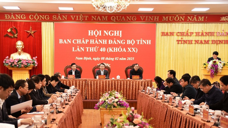 Quang cảnh hội nghị. (Ảnh: XUÂN TRƯỜNG)