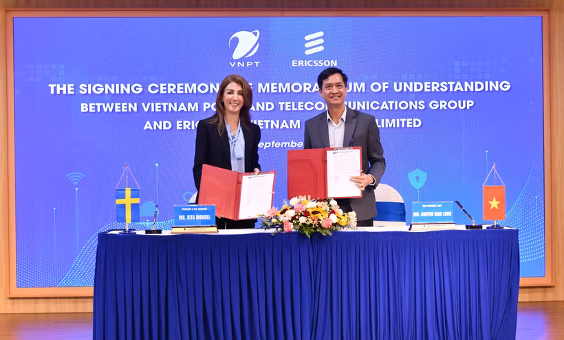 VNPT và Ericsson vừa ký hợp tác chiến lược.