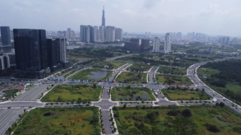 Không gian phát triển đô thị tại thành phố Thủ Đức.