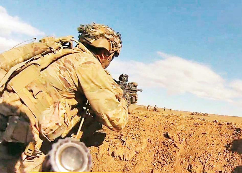 Lính dù Mỹ tập trận tại châu Âu. Ảnh | CBS