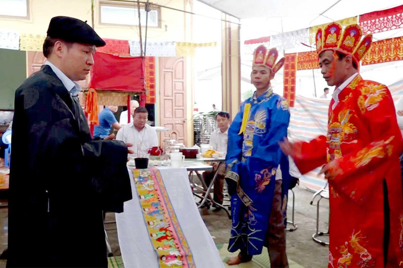 Phục dựng nghi lễ Đại Phan tại xã Ninh Lai, huyện Sơn Dương (Tuyên Quang).