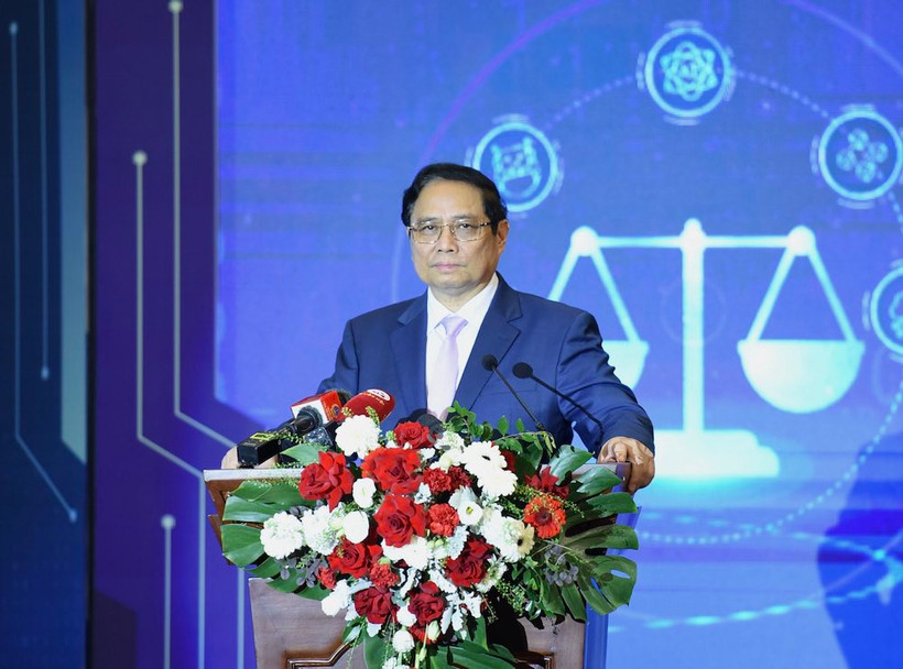Thủ tướng Phạm Minh Chính phát biểu tại Hội nghị.