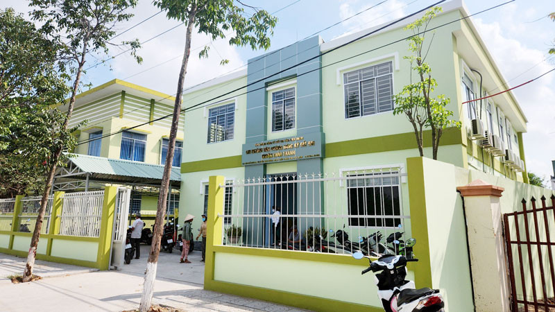 Trụ sở Chi nhánh Văn phòng Đăng ký đất đai huyện Châu Thành.