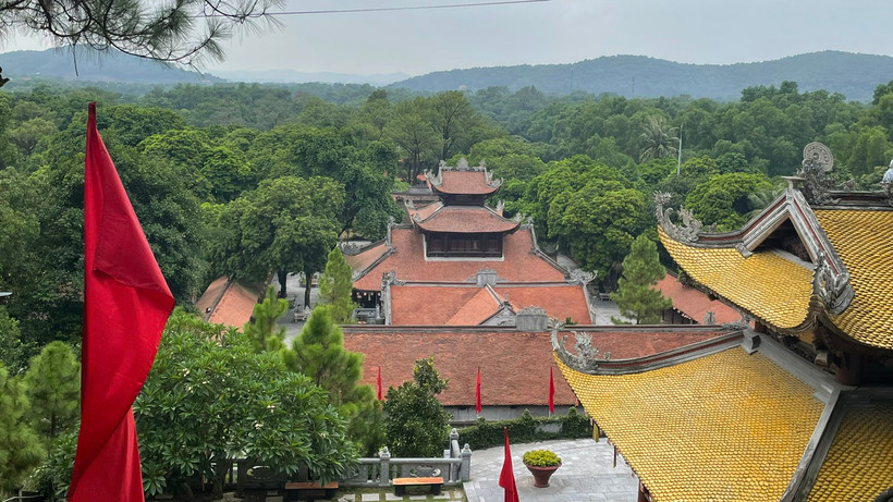 Toàn cảnh Khu di tích văn hóa-lịch sử Côn Sơn-Kiếp Bạc (tỉnh Hải Dương)