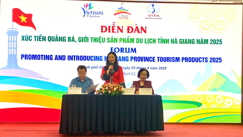Diễn đàn xúc tiến quảng bá du lịch Hà Giang tại Thành phố Hồ Chí Minh.