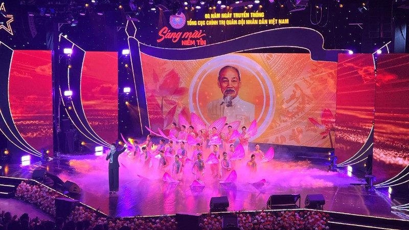 Chương trình chính luận nghệ thuật “Sáng mãi niềm tin”. 