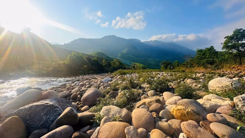 Vẻ đẹp bình yên của Cha Lo.