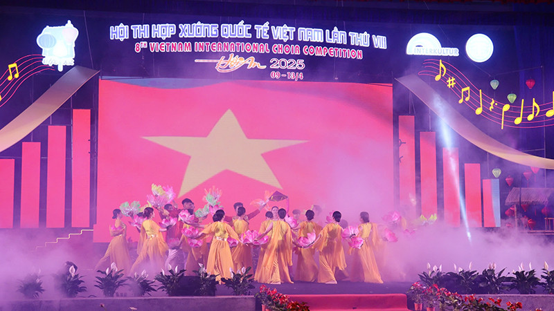 Hơn 1.000 nghệ sĩ tranh tài Hội thi Hợp xướng quốc tế Việt Nam lần thứ VIII, Hội An 2025.