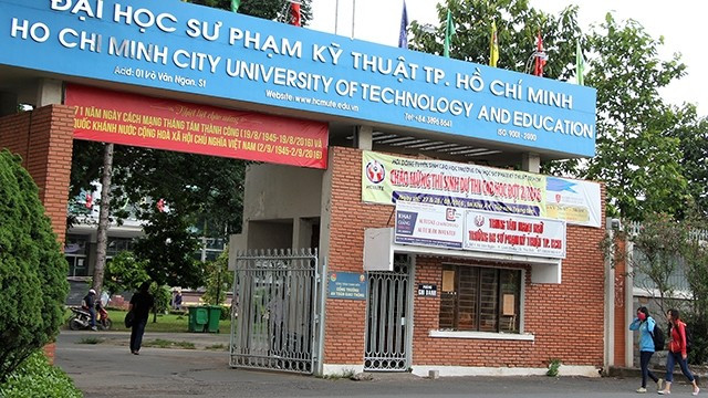 Trường đại học Sư phạm kỹ thuật Thành phố Hồ Chí Minh. (Ảnh: Thanh Tuấn)