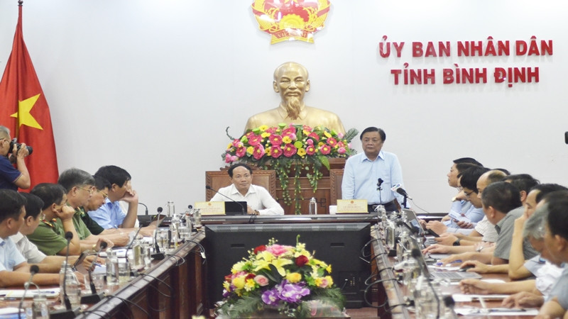 Quang cảnh buổi làm việc.