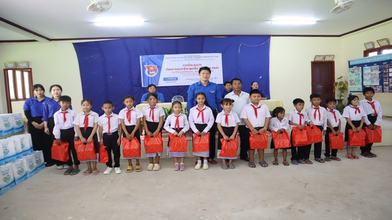 Chương trình tình nguyện hè quốc tế tại Lào góp phần phát triển mối quan hệ hữu nghị, hợp tác giữa hai nước Việt-Lào.