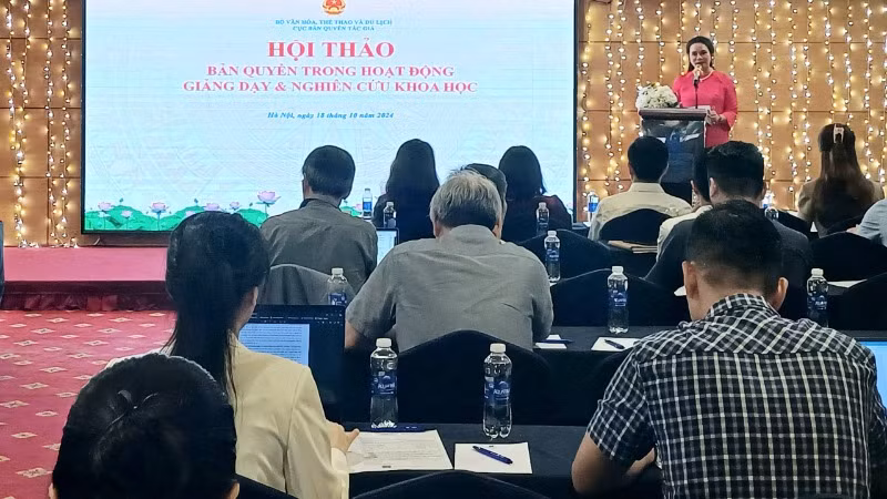 Quang cảnh hội thảo.