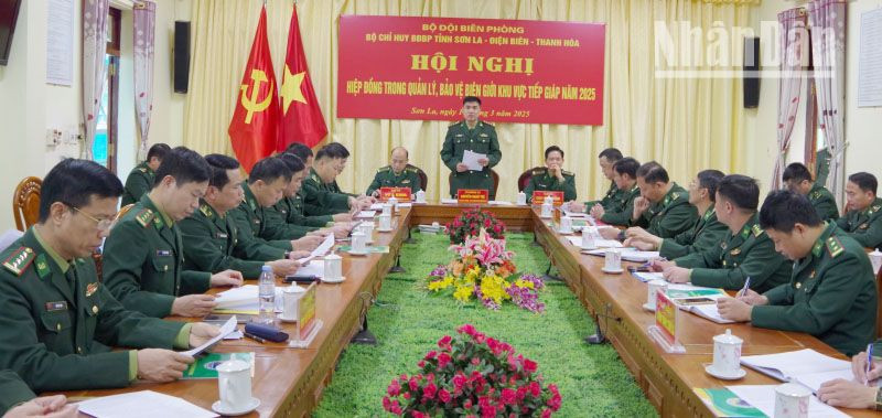 Hội nghị hiệp đồng trong quản lý, bảo vệ biên giới khu vực tiếp giáp năm 2025.