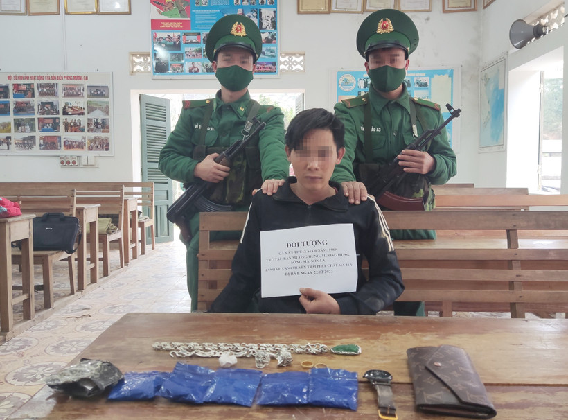 Liên tiếp bắt giữ các vụ vận chuyển ma túy khu vực biên giới Sơn La