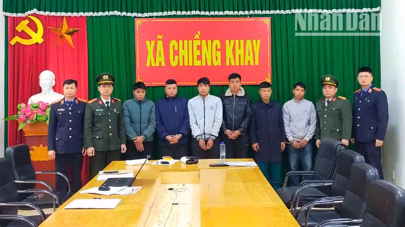 Cơ quan an ninh điều tra Công an tỉnh Sơn La đã ra quyết định khởi tố 6 vụ án hình sự cùng các đối tượng.