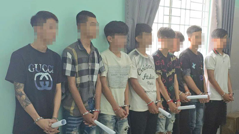 Các đối tượng có liên quan vụ án giết người, xảy ra ngày 19/6/2024, tại thành phố Hà Tiên.