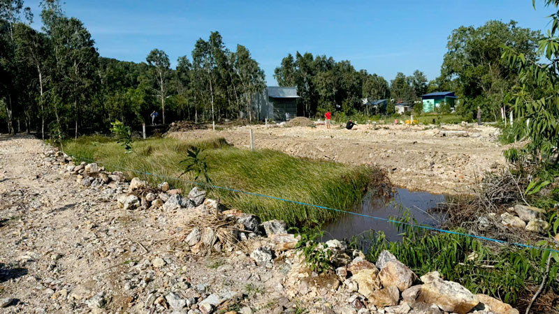 Vị trí mà các cá nhân chiếm đất do Nhà nước quản lý.