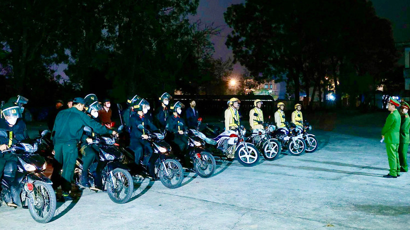 Công an tỉnh Quảng Trị ra quân kiểm soát, kịp thời phát hiện, xử lý hành vi nổ pháo trái phép đêm giao thừa Giáp Thìn.