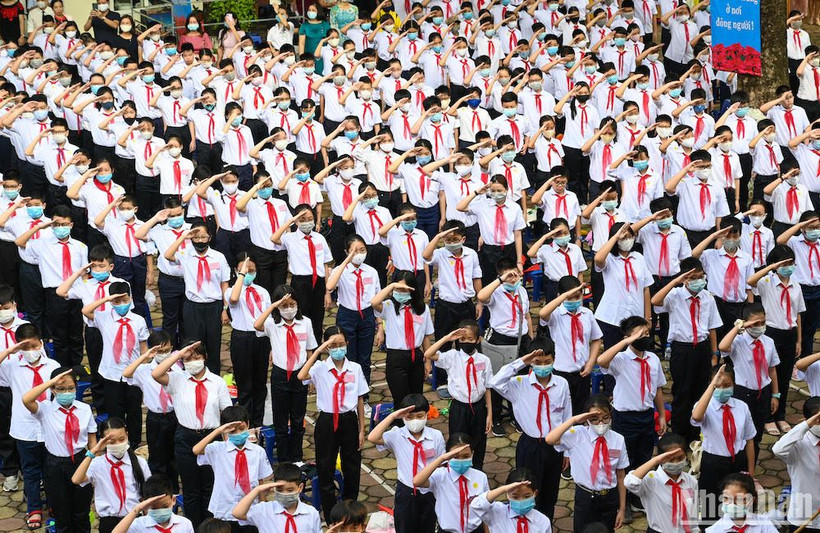 Học sinh Việt Nam (Ảnh: DUY LINH)