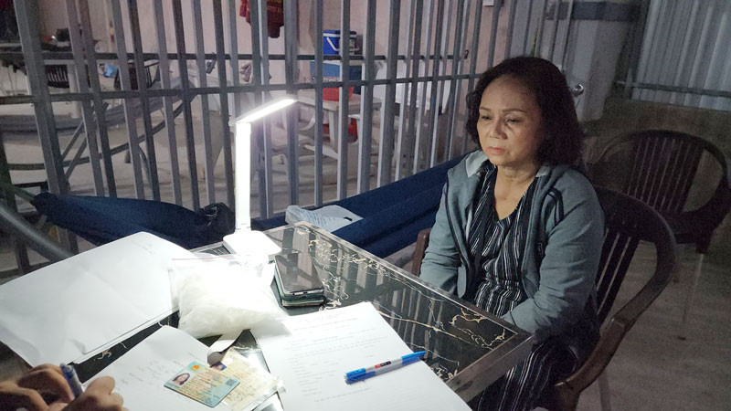 Đối tượng Trịnh Thị Bạch Cúc.