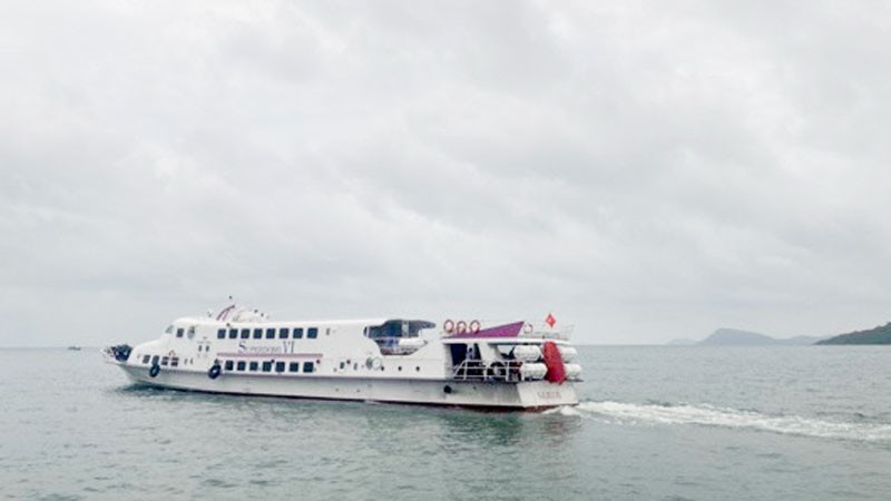 Tàu cao tốc từ Phú Quốc về đất liền được phép hoạt động trở lại.