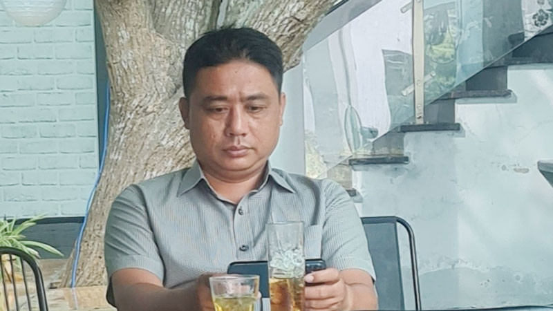 Ông Lê Hoàng Nhi thời điểm chưa bị bắt.