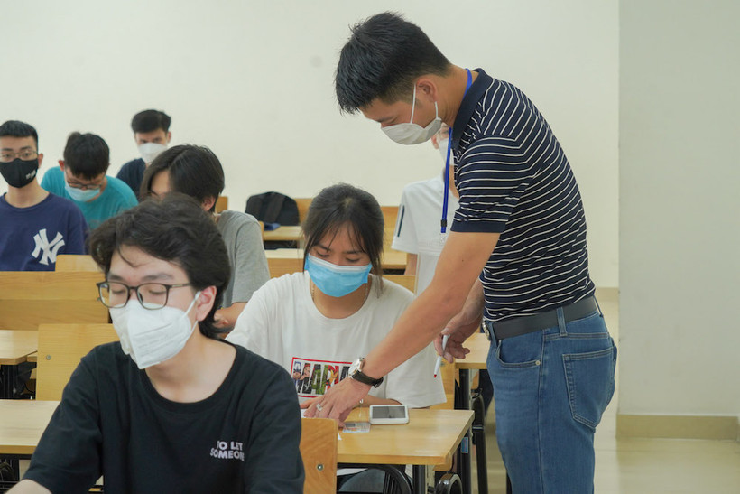 Thí sinh trong mùa tuyển sinh năm 2023.