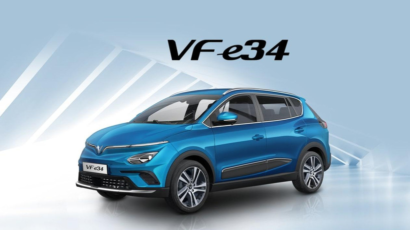 VinFast triệu hồi xe VF e34 để thay thế cảm biến va chạm bên