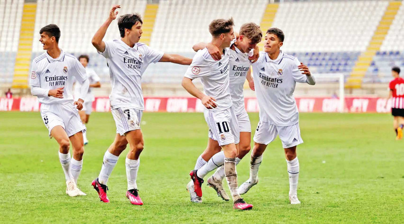 Real Madrid có nguồn cung cấp cầu thủ trẻ rất uy tín và chất lượng. Ảnh trong bài | GETTY