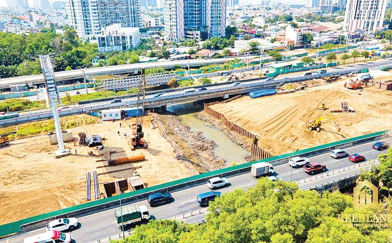 Dự án nút giao An Phú (thành phố Thủ Đức) đã được tháo gỡ vướng mắc để thi công.