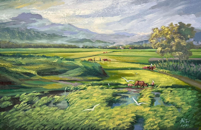 Say là triển lãm cá nhân đầu tiên của họa sĩ Đỗ Sự