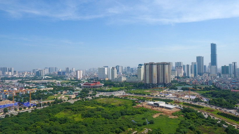Một góc thành phố Hà Nội. (Ảnh: DUY LINH)