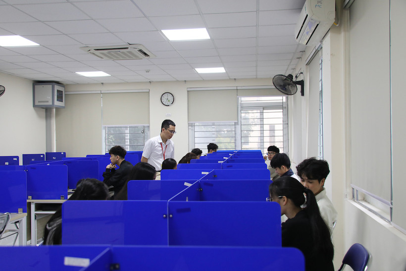 Thí sinh tham dự Đánh giá năng lực năm 2025 của Đại học Quốc gia Hà Nội (Ảnh: VNU)